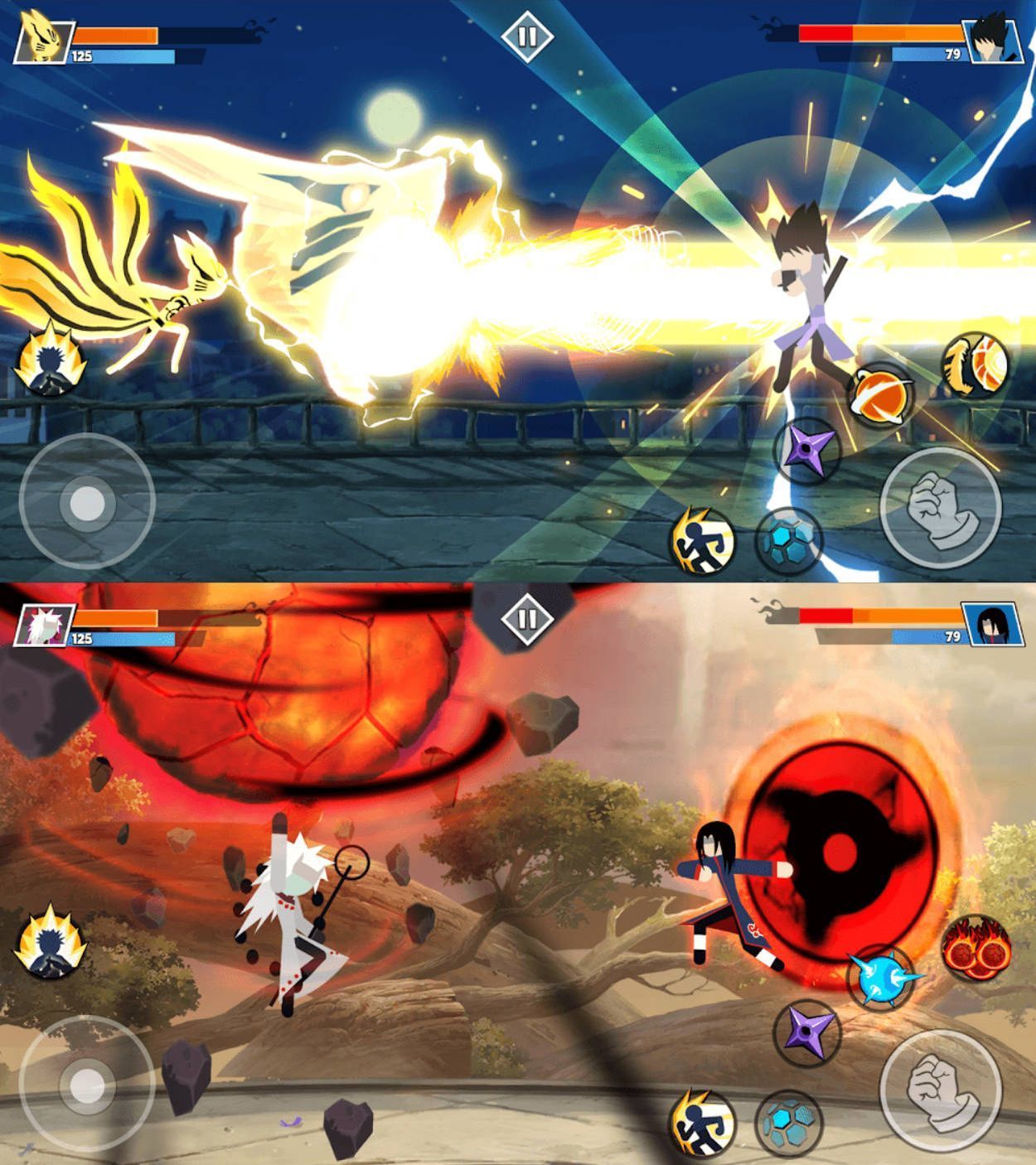 安卓火柴忍者格斗 v7.0(无限金钱,菜单)